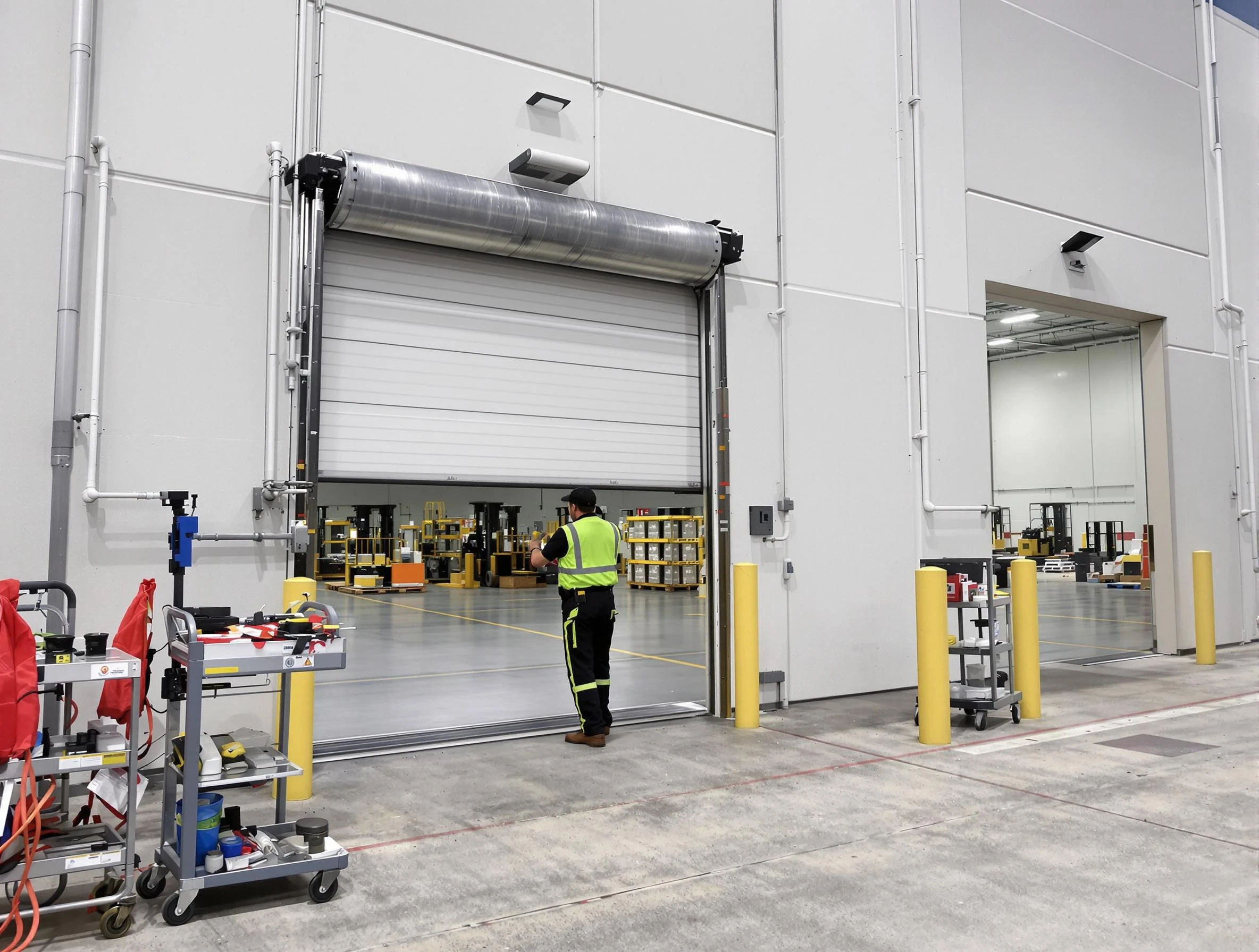 Commercial Garage Door Repair in Lawrence