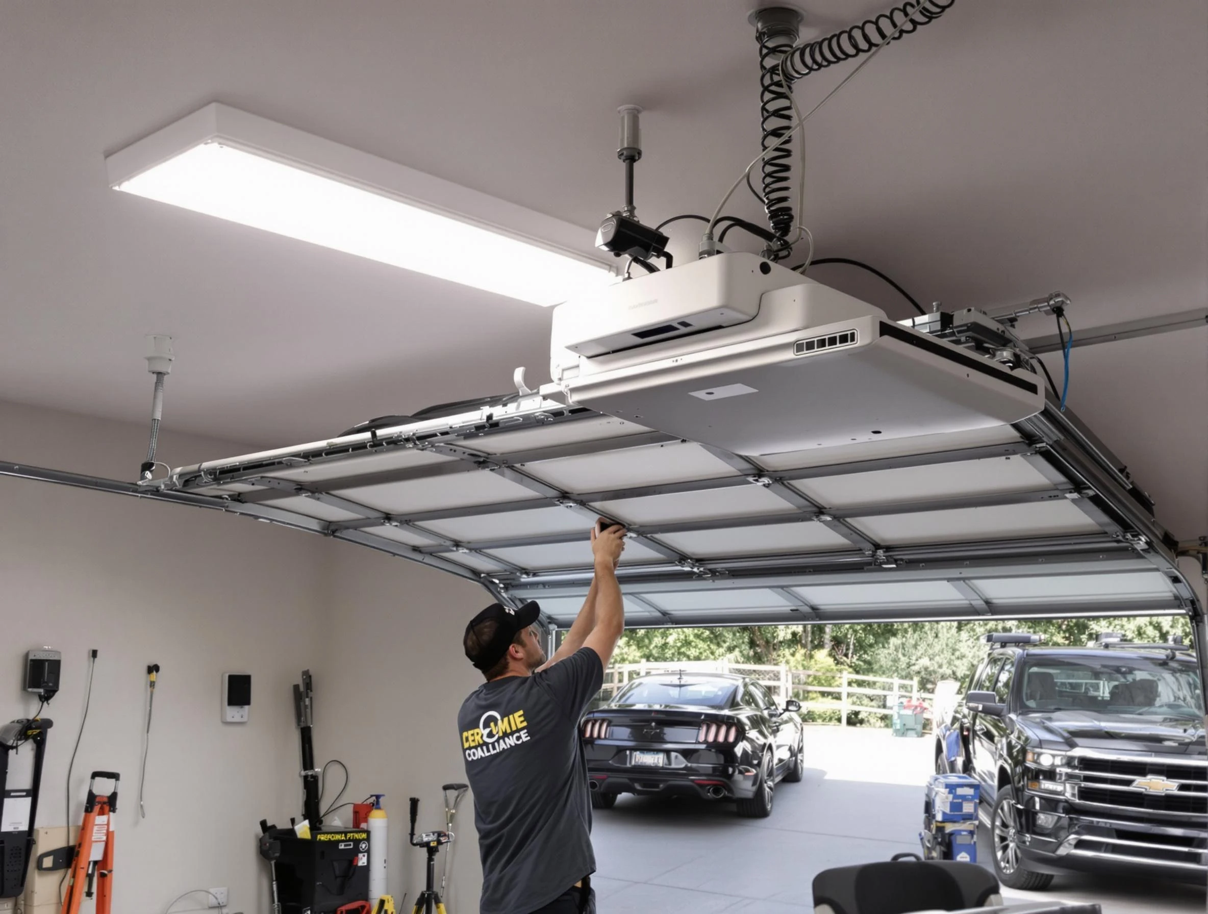 Garage Door Opener Installation in Lawrence