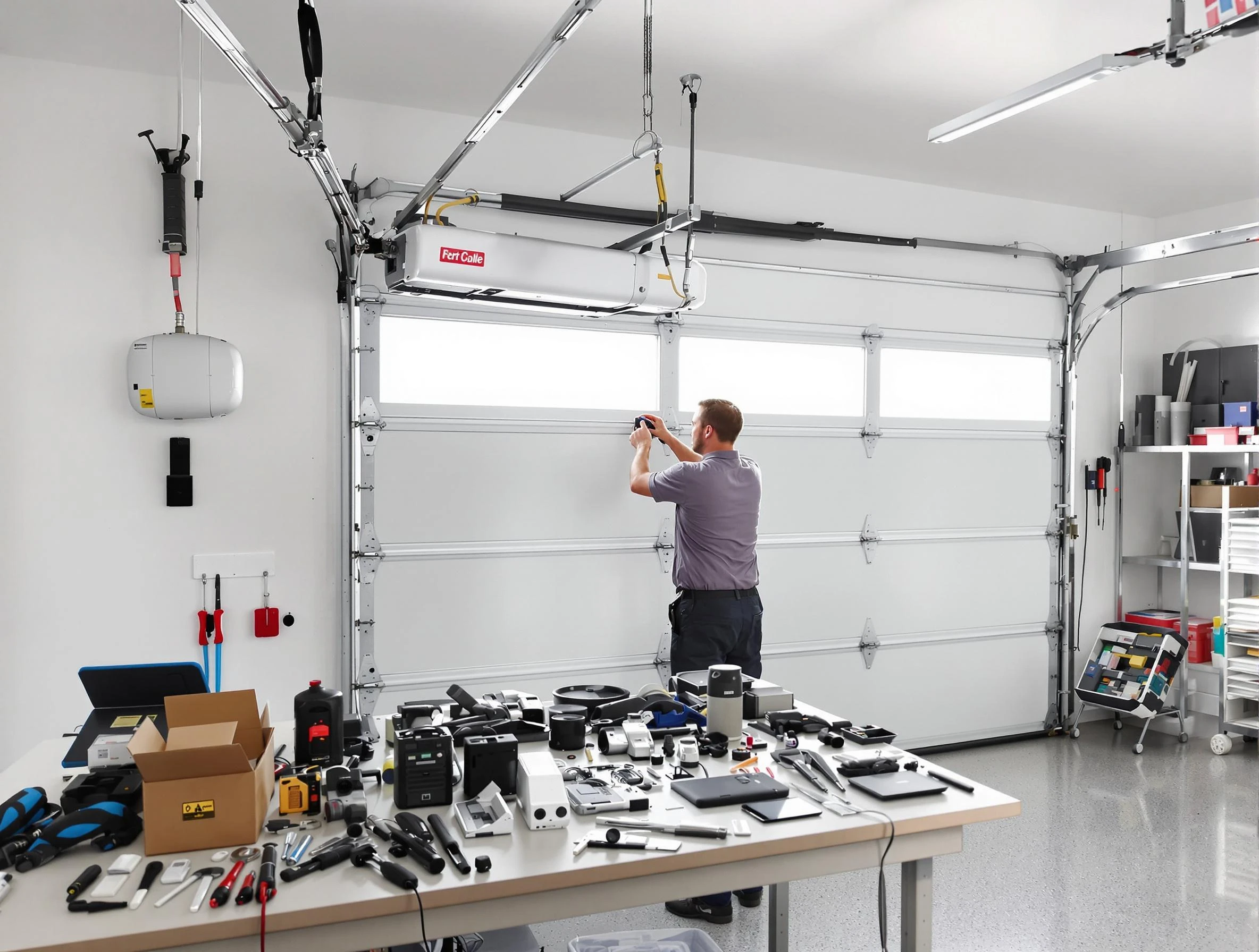 Garage Door Opener Repair in Lawrence